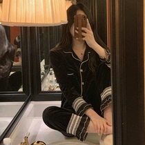 Secondesecon Korea 21 Early Spring Collision Colored with High Sensation Sleeping Suit Woman