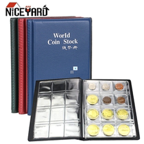 20-120 Pockets Coins Collection Album Book Coin Holder Album