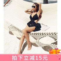 terrybb new Japanese deep V bikini fashion Swimwear bikini hot spring ins ins one-piece swimsuit women
