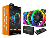 Bone GAMMA VORTEX RGB HPB 120 Desktop RGB chassis Fan Radiator Shenguang Synchronization 3 packs