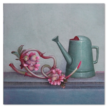 Sichuan American Academy Wang Xiao Huang Xiao 01 on the layout of the original living room collection of decorative paintings