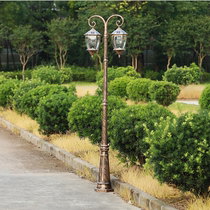 Solar photovoltaic garden lights Villa community Forest garden decorative lighting Modern simple theme lighting