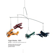 Dutch authentic models imported retro small plane model pendant living room bedroom decoration