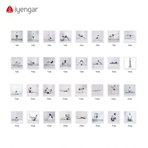 32 Iyengar yoga masters classic style masters hanging paintings Ai Yangar master style hanging Painting Academy