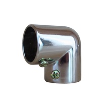 Bohujian 19 round pipe connector three-way two-way drying rack joint fastener stainless steel mosquito net pipe matching