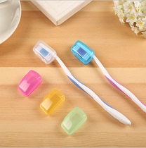 (5 packs) outdoor travel outdoor toothbrush head cover toothbrush set
