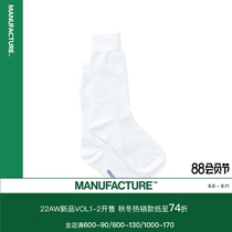 Tide WOO exclusive MANUFACTURE BY ATTEMPT knitted stockings 001