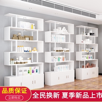 Product cosmetics display cabinet beauty salon Barber shop shelf supermarket shelf shoe cabinet display case sample rack