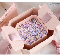 DIY handmade gift accessories stream Planet gift box ins trembles Net Red birthday gift box full surprise gift box