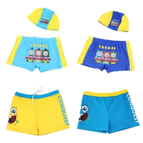 Childrens swimming trunks SpongeBob boys swimming trunks childrens swimsuit male toddler swimsuit suit