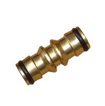 Car wash water gun water pipe joint Pure copper two-way two-way pacifier joint water pipe extension repair joint