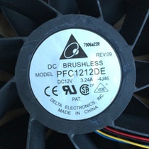 2 4A DELTA 12038 12CM high-speed violent fan 12V 3 24A PFC12DC