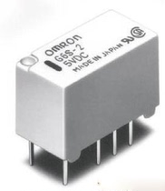 Disassembly Omron relay G6S-2-5VDC DC5V 2A 8 feet two open and two closed
