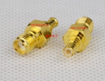 MCX SMA-JK RF coaxial connector copper gold-plated high-quality adapter MCX male SMA female 50 Euro