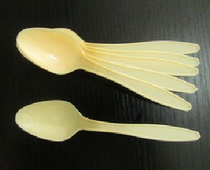 Disposable plastic strips More spoon Western Dining Spoon Long Handle Adjustable Spoon White Rice Yellow Large Shisha Ice Spoon