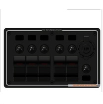 Modified Loading Yacht Accessories Caravan Retrofit Combined Switch Aluminum panel Switch 5-way RV Switch