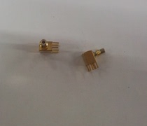 All-copper gold high-frequency welding plate joint SMC welding plate head of SMCKWE female bent welding plate