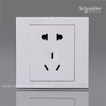 Schneider wins Ruyi series 10A 250V two three pole flat foot socket five eye socket five hole