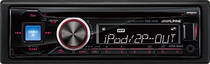 13 Alpine CDE-141C host built-in EQ3 segment 2 group audio 121 upgraded version of the car host CD