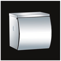 Stainless steel toilet paper tissue rack toilet tissue box waterproof hand paper roll machine tissue box