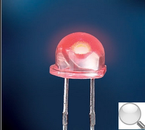 LED light small straw hat lamp helmet lamp short feet Red Yellow Blue Green White ultra high brightness astigmatism 120 degrees luminous