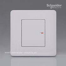 Schneider switch Schneider switch socket light classic white single control flat switch one open