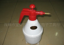Manual sprayer for automatic spraying of pots