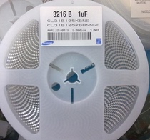 CL31BKBNC 1206-105k 3216 1UF capacitance capacitor fixed capacitors