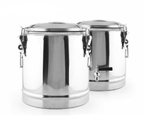 Bean flower barrel quality stainless steel insulated barrel drinking water barrel full foaming thickened reinforced insulated rice barrel