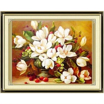 Mona Lisa cross stitch 2019 thread embroidery new gardenia small restaurant simple novice bedroom restaurant full embroidery