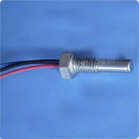Micro PT100 temperature sensor threaded temperature sensor thermal resistance sensor