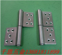 5 INCH 304 STAINLESS steel flag hinge removal hinge FLAG-SHAPED fire DOOR hinge 3 0MM THICK