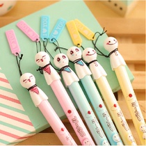 Five years and eight classes cute sunny doll gel pen 0 38mm fresh student cartoon water pen signature pen A303