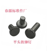 Solid rivets GB109 flat iron rivets M8*12*70M10*50 *80 factory direct sales complete specifications