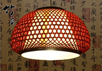 Handmade bamboo lampshade lantern chandelier Chinese antique palace lantern hotel Tea House Inn ancient town lamp b6