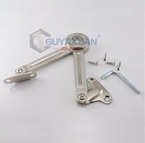 Shocking price support rod free stop cabinet door gas support folding rod Cabinet hardware free stop down turning rod