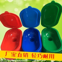 Decoration special temporary deodorant toilet Plastic squat toilet Plastic squat pit Disposable urinal bucket sit and squat