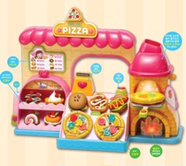 South Korea imported girl House 10-year-old color mud pizza simulation pizza shop toy new high quality