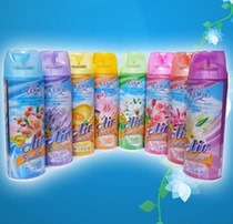 Beautiful world 450ml 360m spray air freshener Perfume spray Car home all kinds of flavors