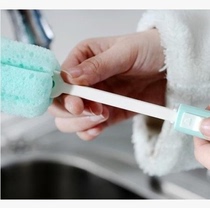 Japan imported cup brush Retractable bottle brush Cup brush Bottle brush bottle brush Kitchen sponge cleaning brush