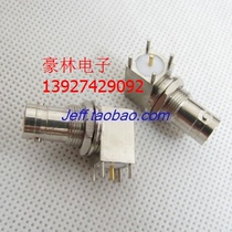 BNC-KWE BNC female seat 90 elbow PCB connector 50 ohm copper BNC-KYWE BNC seat