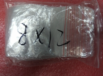 Self-sealing pocket red edge 8cm * 12cm double-sided thickness 4 6 Silk