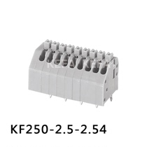 Spring-type wiring terminals KF250-2 5mm 2 54mm 3 5mm 7 0mm Corfa misplaced welding pins keefa