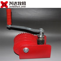 Chicken coop ventilation window special winch Animal husbandry side wind window Air inlet winch Hand winch machine