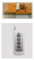315M with coding wireless remote control 315M with decoding 4-way wireless receiving module kit