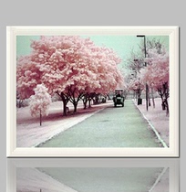 5D diamond painting round diamond diamond cross stitch Rubiks cube diamond full diamond landscape small new bedroom diamond embroidery masonry painting