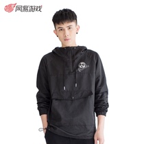 Fantasy Westward Journey Expression Hooded Trench #28 BASSIR Mens Coat Netease Game Impressions Official Around
