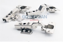 Wholesale iron hydraulic damping buffer spring hinge cabinet door aircraft pipe hinge cold-rolled steel fixed large and medium straight