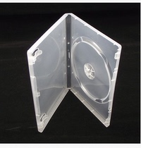 14cm DVD Box Soft Glue Transparent Single Disc DVD Rectangular Disc Box