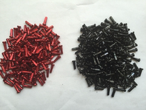  Taiwan Zhongnan Aluminum Spoke cap 2 0*14mm Black red silver bicycle spoke cap aluminum cap